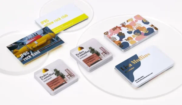 plastic business cards