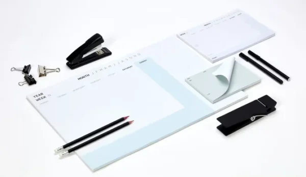 promotional notepads glue top