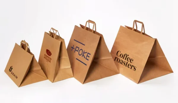 bespoke food carrier bags