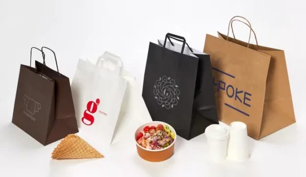 personalised takeout bags