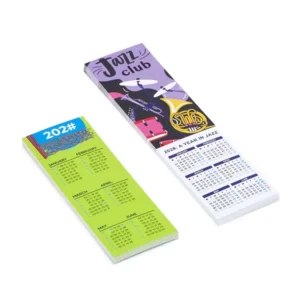 promotional calendar bookmarks