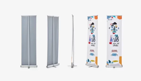 customizable classic roll up displays