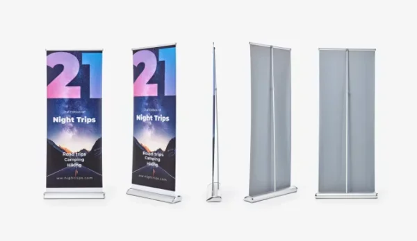 customizable roll up display stands