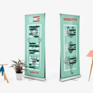 360 degree roll up banner