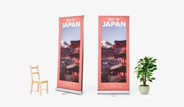 double sided retractable banner